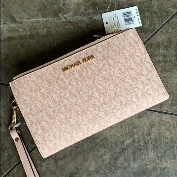 MICHAEL KORS LG DOUBLE ZIP WRISTLET BALLET - Picture 5 of 16